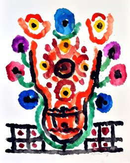 Vas med blommor Vas med blommor