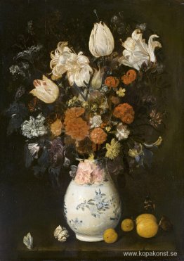 Blommor i en vas Blommor i en vas