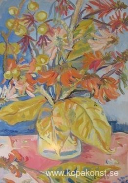 Fortfarande Lfie med korallträdsblommor Fortfarande Lfie med korallträdsblommor