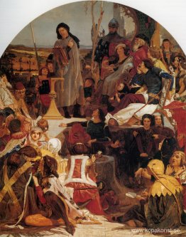 Chaucer vid Edward III:s hov Chaucer vid Edward III:s hov