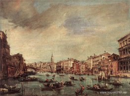 Canal Grande, med utsikt mot Rialtobron Canal Grande, med utsikt mot Rialtobron