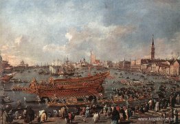 Dogen på Bucintoro nära Riva di Sant'Elena Dogen på Bucintoro nära Riva di Sant'Elena