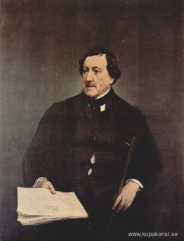 Porträtt av Gioacchino Rossini Porträtt av Gioacchino Rossini