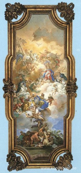 Treenigheten, Madonnan och St Dominic Treenigheten, Madonnan och St Dominic