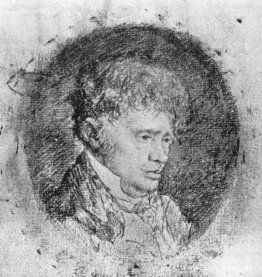 Porträtt av Javier Goya, konstnärens son Porträtt av Javier Goya, konstnärens son