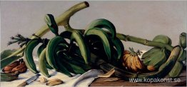 Stilleben med groblad och bananer 1893 Stilleben med groblad och bananer 1893