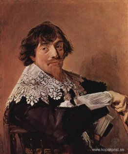 Porträtt av en man, möjligen Nicolaes Hasselaer Porträtt av en man, möjligen Nicolaes Hasselaer