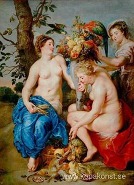 Ceres med två nymfer Ceres med två nymfer