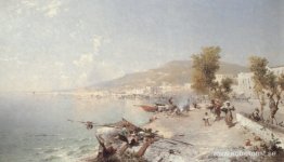Vietri Sul Mare, blickar mot Salerno Vietri Sul Mare, blickar mot Salerno