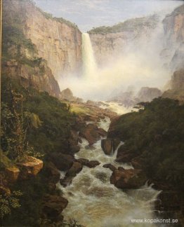 Tequendama Falls, nära Bogota, New Granada Tequendama Falls, nära Bogota, New Granada