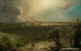 Jerusalem från Oljeberget Jerusalem från Oljeberget