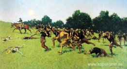 Charge of the Rough Riders på San Juan Hill Charge of the Rough Riders på San Juan Hill