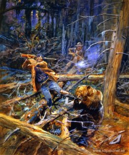 En sårad Grizzly En sårad Grizzly