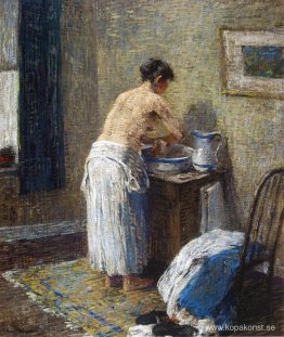 Kvinna Tvätt Kvinna Tvätt