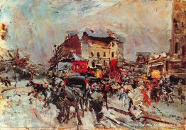 Utgång från en kostymbal i Montmartre Utgång från en kostymbal i Montmartre