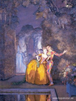 Lady och Harlequin (Fireworks) Lady och Harlequin (Fireworks)