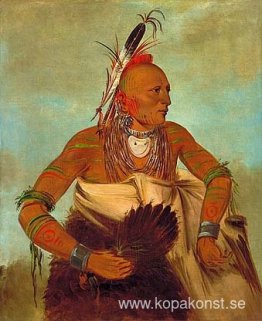 Osage-krigare från Wha-sha-she-bandet (en underavdelning av Hunk Osage-krigare från Wha-sha-she-bandet (en underavdelning av Hunk