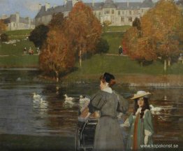 Nursemaid i Kelvingrove Park Nursemaid i Kelvingrove Park