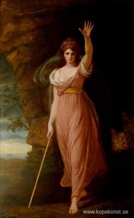 Emma Hart (c.1765–1815), Lady Hamilton, som Circe Emma Hart (c.1765–1815), Lady Hamilton, som Circe