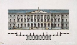 Design för Smolny-institutet i St Petersburg (fasad) Design för Smolny-institutet i St Petersburg (fasad)