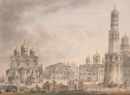 Katedraltorget i Moskva Kreml Katedraltorget i Moskva Kreml
