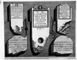 De romerska fornminnena, t. 2, Plåt L. Inscriptions de `Praetori De romerska fornminnena, t. 2, Plåt L. Inscriptions de `Praetori