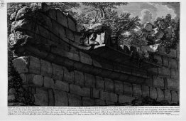 De romerska fornminnena, t. 4, skylt XV. Karta över Tiberön och De romerska fornminnena, t. 4, skylt XV. Karta över Tiberön och