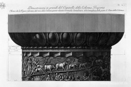 Demonstration i stora huvudstäder av Trajanus kolonner Demonstration i stora huvudstäder av Trajanus kolonner