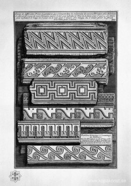 Friser av etruskiska gravar i Tarquinia Friser av etruskiska gravar i Tarquinia