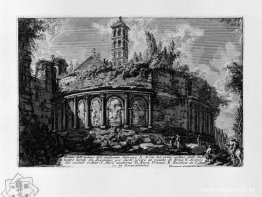 De romerska fornminnena, t. 1, tavla X. Aurelian Walls och Amphi De romerska fornminnena, t. 1, tavla X. Aurelian Walls och Amphi