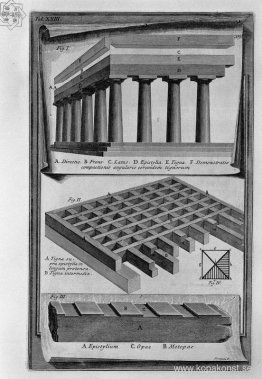 Vy över en av Circus med andra monument i antiken Vy över en av Circus med andra monument i antiken