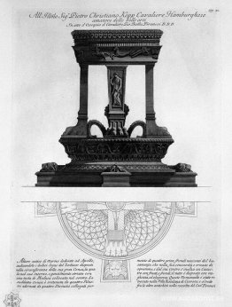 Marmorstativ tillägnad Apollo, hittat i Cicero Tuscolanas villa Marmorstativ tillägnad Apollo, hittat i Cicero Tuscolanas villa