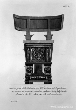 Annat uttalande av curulestolen, som redan illustreras i de före Annat uttalande av curulestolen, som redan illustreras i de före