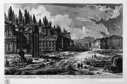 Utsikt över platsen där det antika Forum Romanum låg Utsikt över platsen där det antika Forum Romanum låg