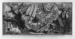 Augustus trofé som finns på Capitol Square borttagen från ruiner Augustus trofé som finns på Capitol Square borttagen från ruiner