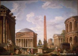 Roman Capriccio: Pantheon och andra monument Roman Capriccio: Pantheon och andra monument
