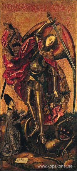 Saint Michael triumferar över djävulen Saint Michael triumferar över djävulen