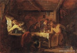 Grigory Otrepyevs flykt från värdshuset vid den litauiska gränse Grigory Otrepyevs flykt från värdshuset vid den litauiska gränse