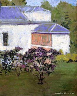 Yerres, en del av södra fasaden av Casin Yerres, en del av södra fasaden av Casin