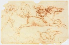 Galopperande ryttare och andra figurer Galopperande ryttare och andra figurer