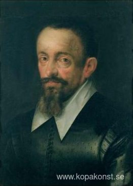 Porträtt av en man, möjligen Johannes Kepler Porträtt av en man, möjligen Johannes Kepler