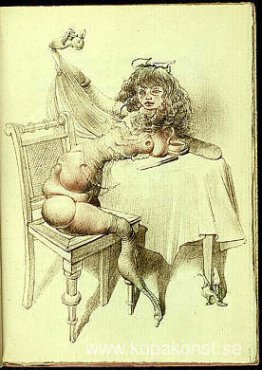 Illustration för Oeillades ciselées en branche (Blickar skurna p Illustration för Oeillades ciselées en branche (Blickar skurna p