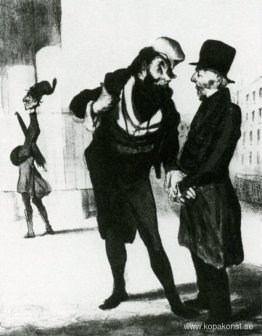 Robert Macaire affärsmän Robert Macaire affärsmän