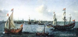 Hamnen i Amsterdam Hamnen i Amsterdam