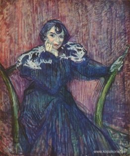 Porträtt av Berthe Bady Porträtt av Berthe Bady