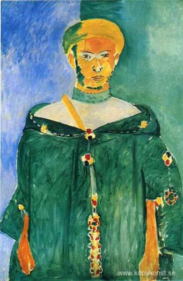 Stående marockanskt i grönt (Standing Riffian) Stående marockanskt i grönt (Standing Riffian)