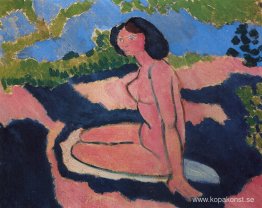Pink Naken, eller Sittande Naken Pink Naken, eller Sittande Naken