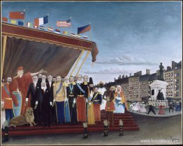 Representanter för främmande makter kommer för att hälsa republi Representanter för främmande makter kommer för att hälsa republi