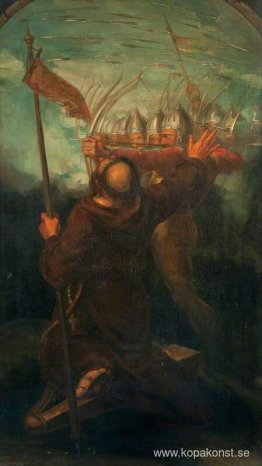 Engelska kriget. The Spear (triptyk, höger panel) Engelska kriget. The Spear (triptyk, höger panel)