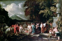 Cicero och domarna som upptäcker Arkimedes grav Cicero och domarna som upptäcker Arkimedes grav